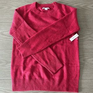 Amazon essentials red sweater size Medium